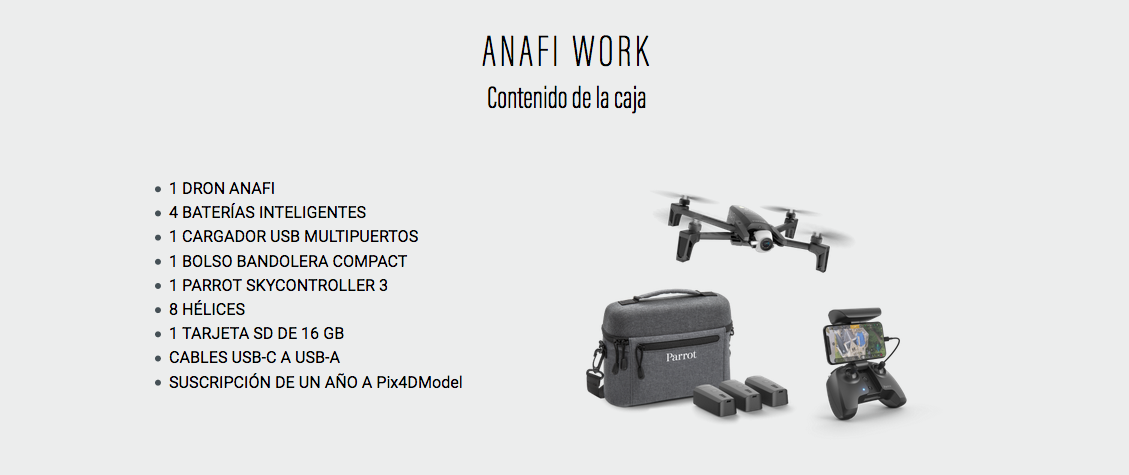 PARROT ANAFI WORK