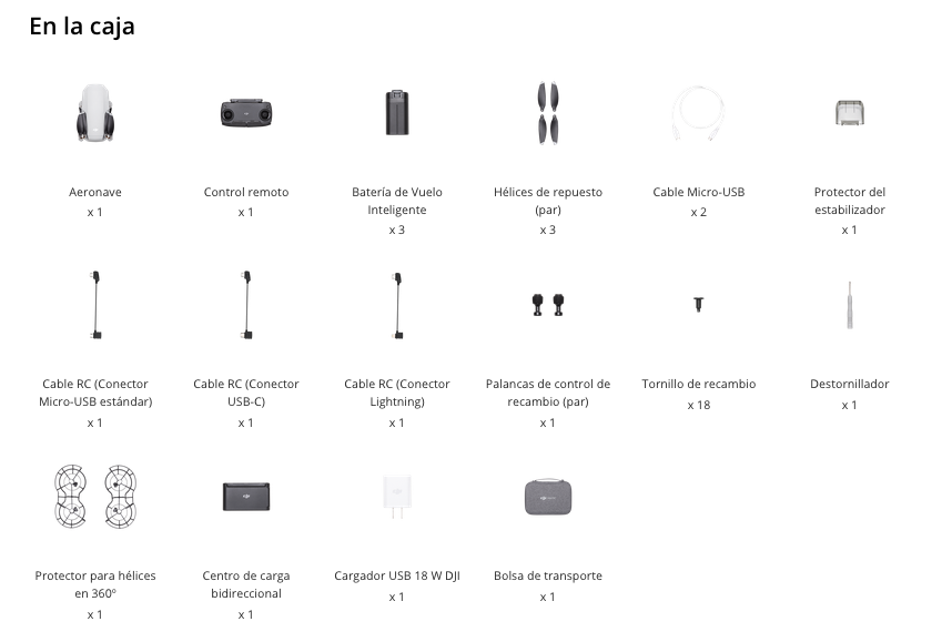 mavic mini PACK VUELA MAS