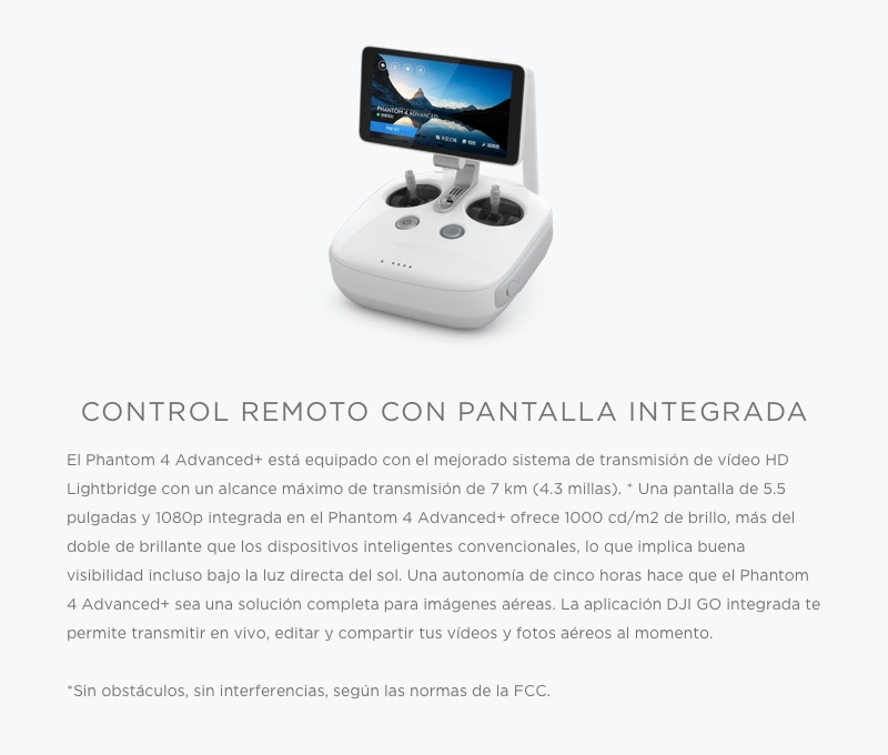 DJI PHANTOM 4 ADVANCED +