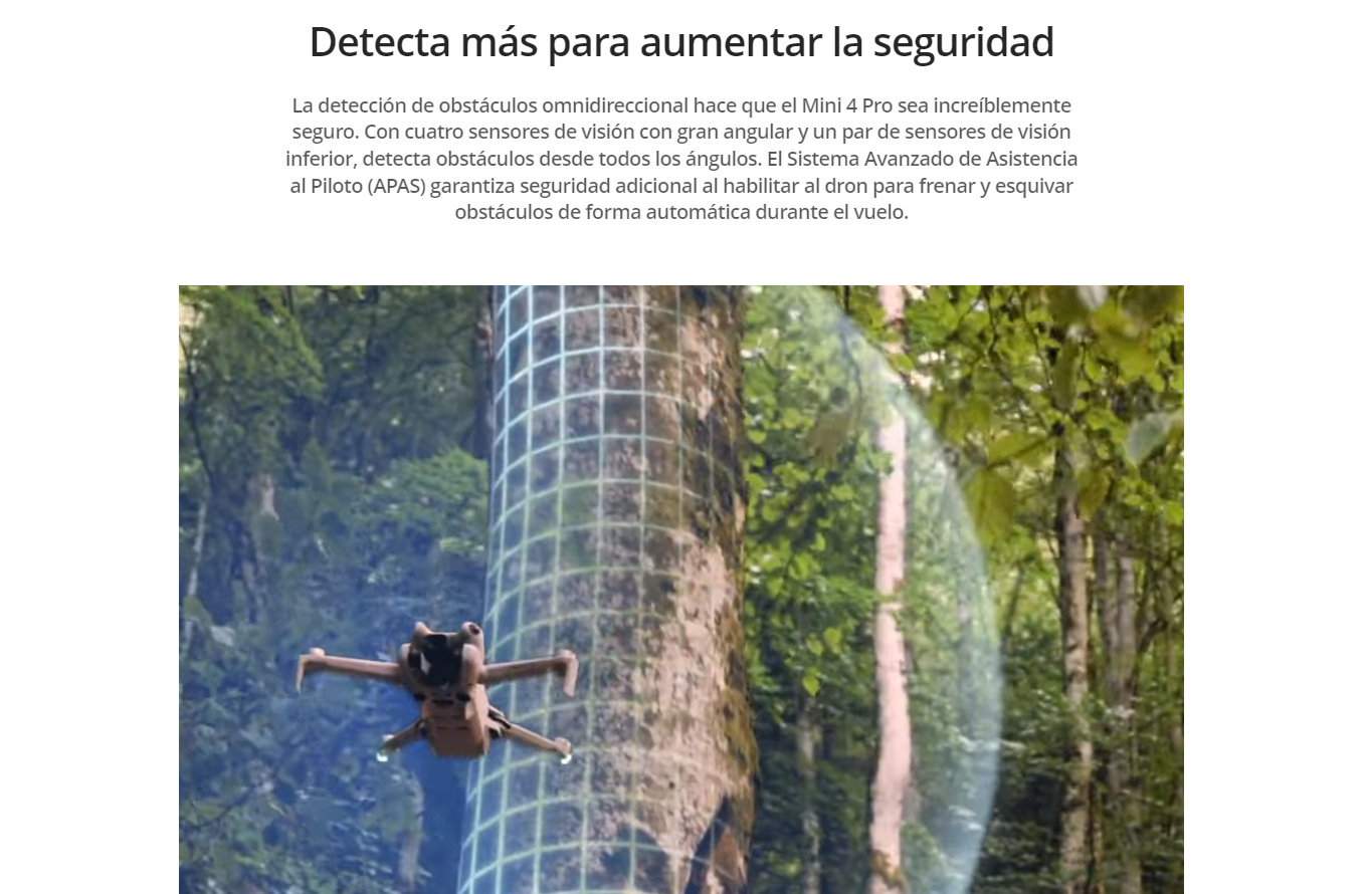 DJI MINI 4 PRO - Captura fotos con zoom hasta 3× y vídeos con zoom hasta 4×. Acerca lo que está lejos.