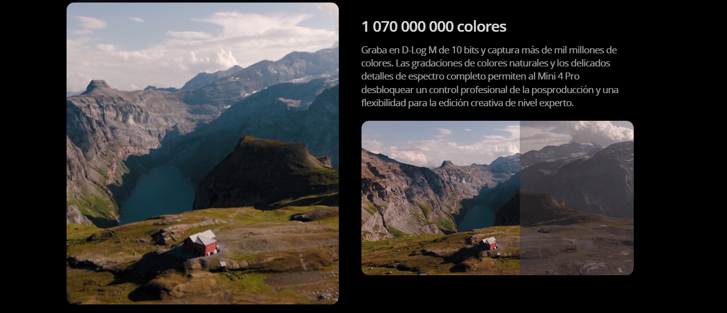 DJI MINI 4 PRO  Active shots 360º
