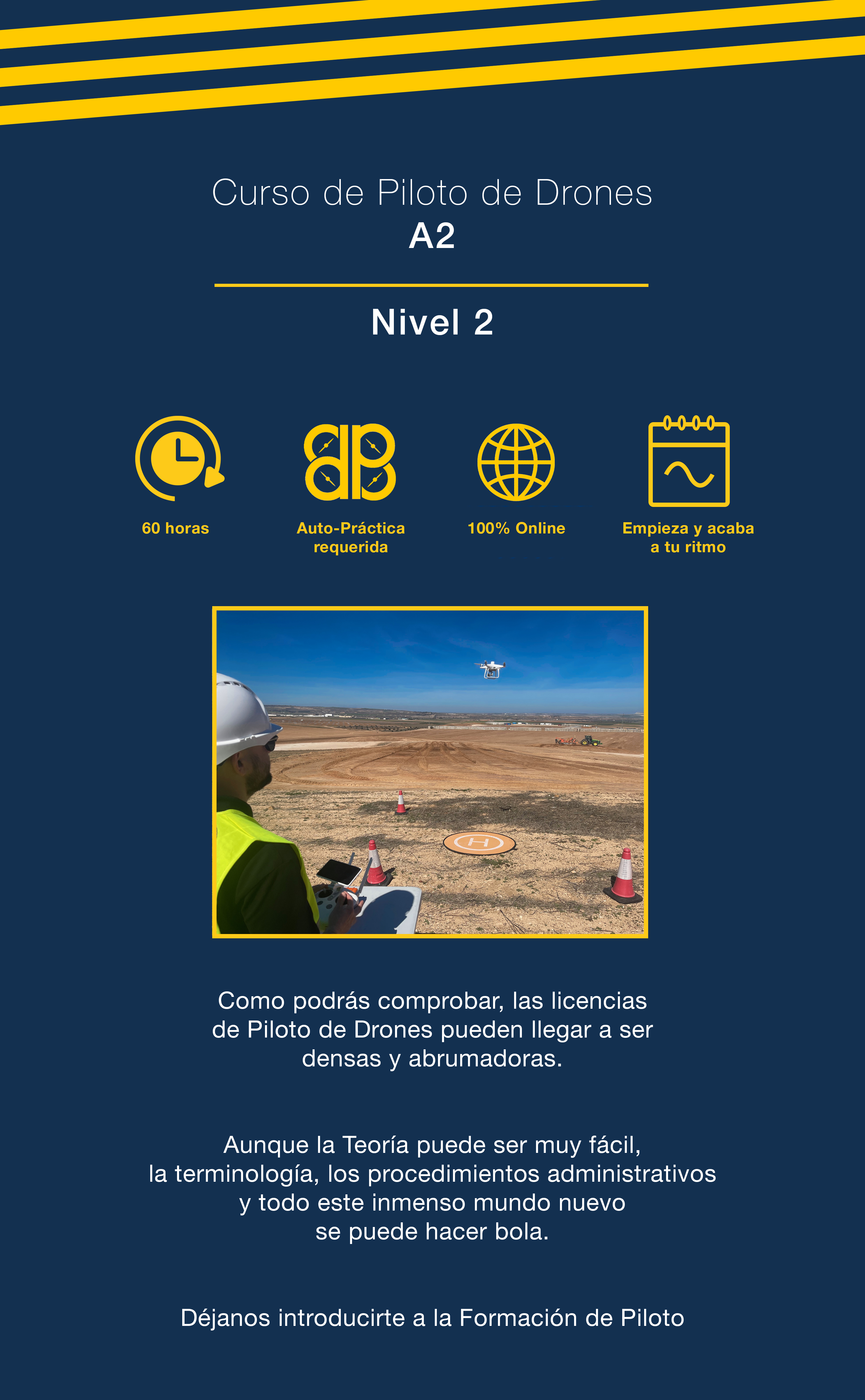 Curso de Piloto de Drones A2 Nivel 2